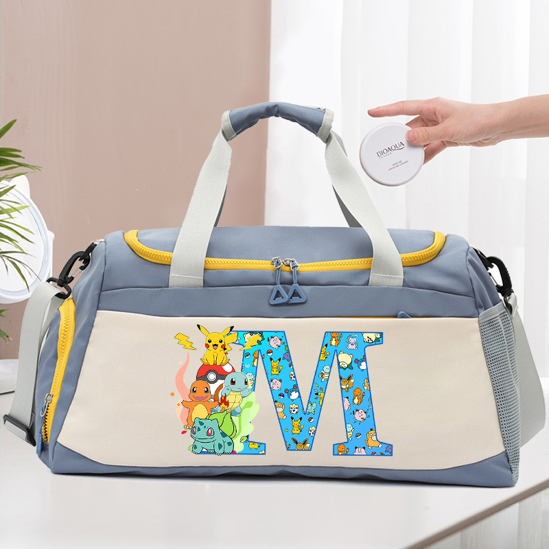 Yoga Fitness Tva - Anime Pokemons Large Capacity Travel Bag