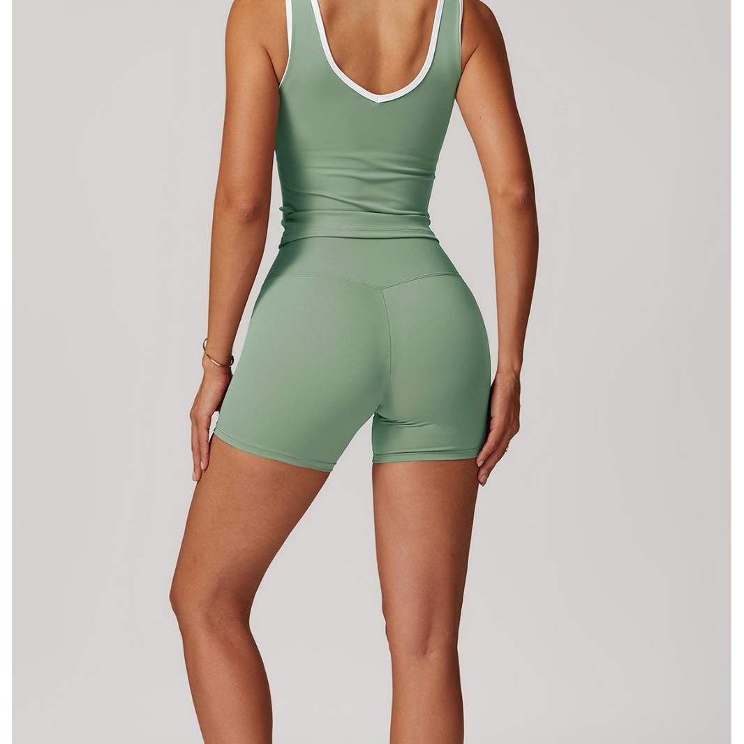 Cross Back High Waist Yoga Set - Yoga Health & Fitness Centre 리뷰 및 가격