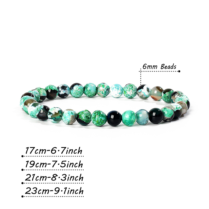 Natural Stone Agates Bracelet  - Yoga Fitness Tracker 리뷰 및 가격