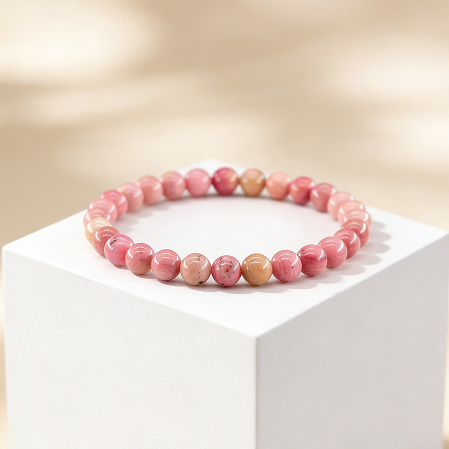 6MM Red Wood Bead Bracelet Nat - Yoga Fitness Tracker 리뷰 및 가격