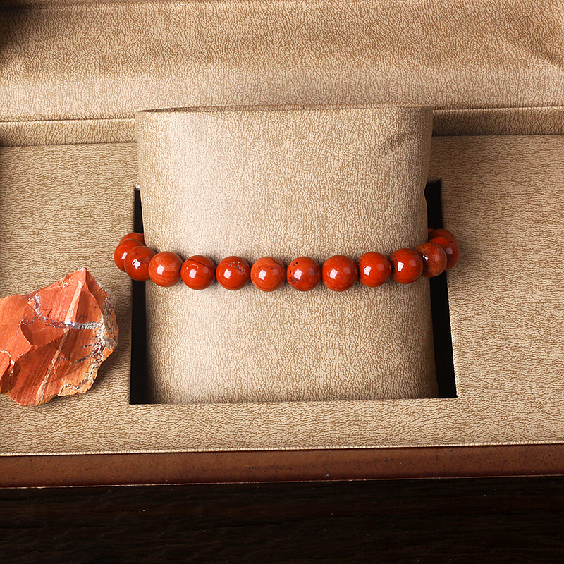 5A Genuine Red Jasper Beaded B - Yoga Fitness Tracker 리뷰 및 가격