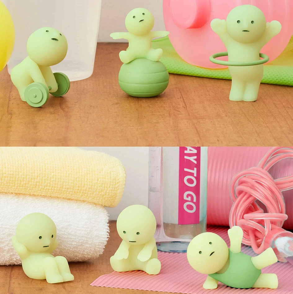 Glow In The Dark Mini Figure S - Yoga Fitness Tva 리뷰 및 가격