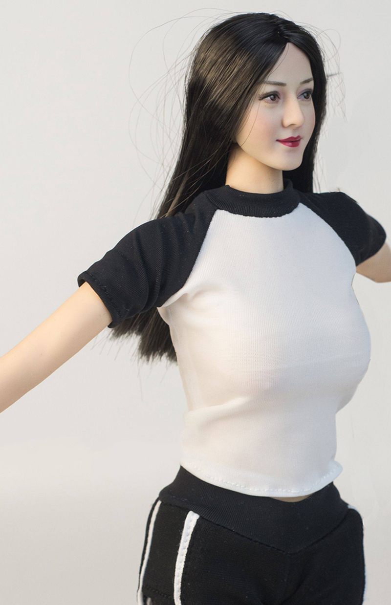 1/6 Female Black Yoga Clothing - Yoga Fitness Tva 리뷰 및 가격