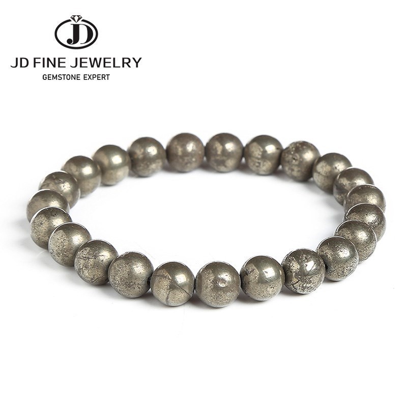 JD Natural Pyrite Bead Bracele - Yoga Fitness Tracker 리뷰 및 가격