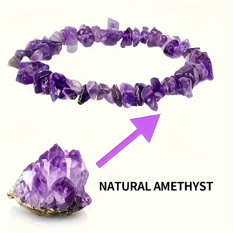3 Pcs/Set Natural Stone Amethy - Yoga Fitness Tracker 리뷰 및 가격