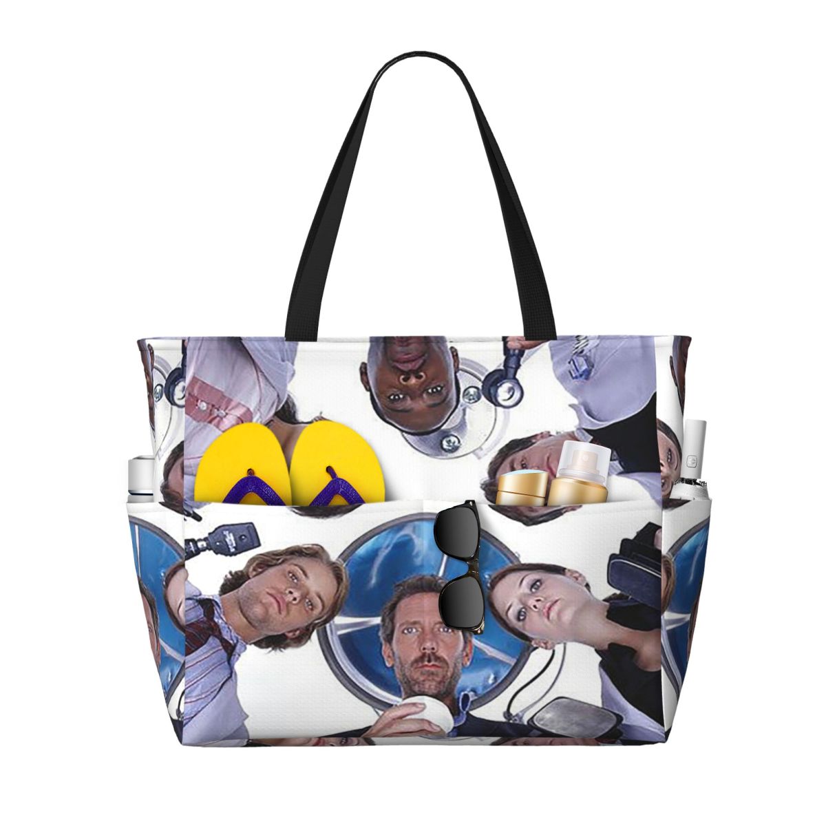 House MD TV Show Beach Tote Ba - Yoga Fitness Tva 리뷰 및 가격
