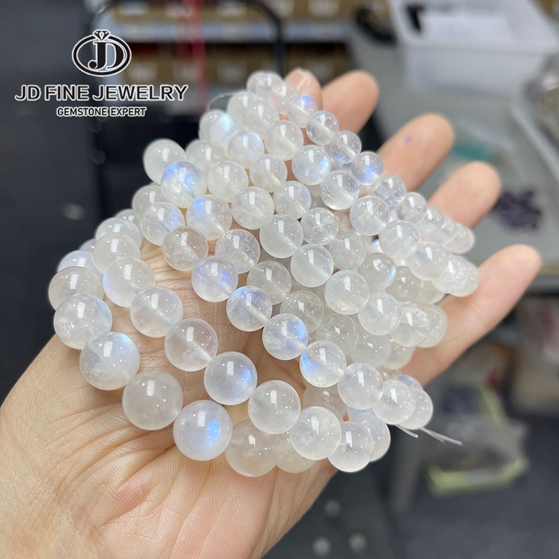 JD Natural Blue Moonstone Roun - Yoga Fitness Tracker 리뷰 및 가격
