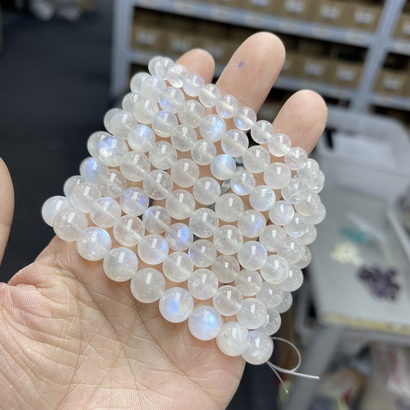 JD Natural Blue Moonstone Roun - Yoga Fitness Tracker 리뷰 및 가격