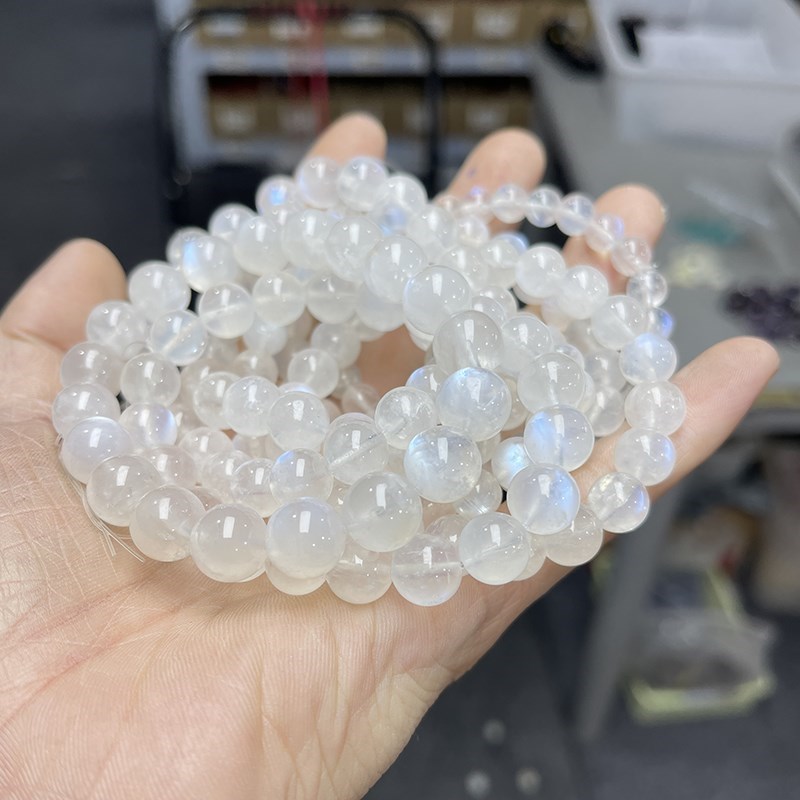 JD Natural Blue Moonstone Roun - Yoga Fitness Tracker 리뷰 및 가격