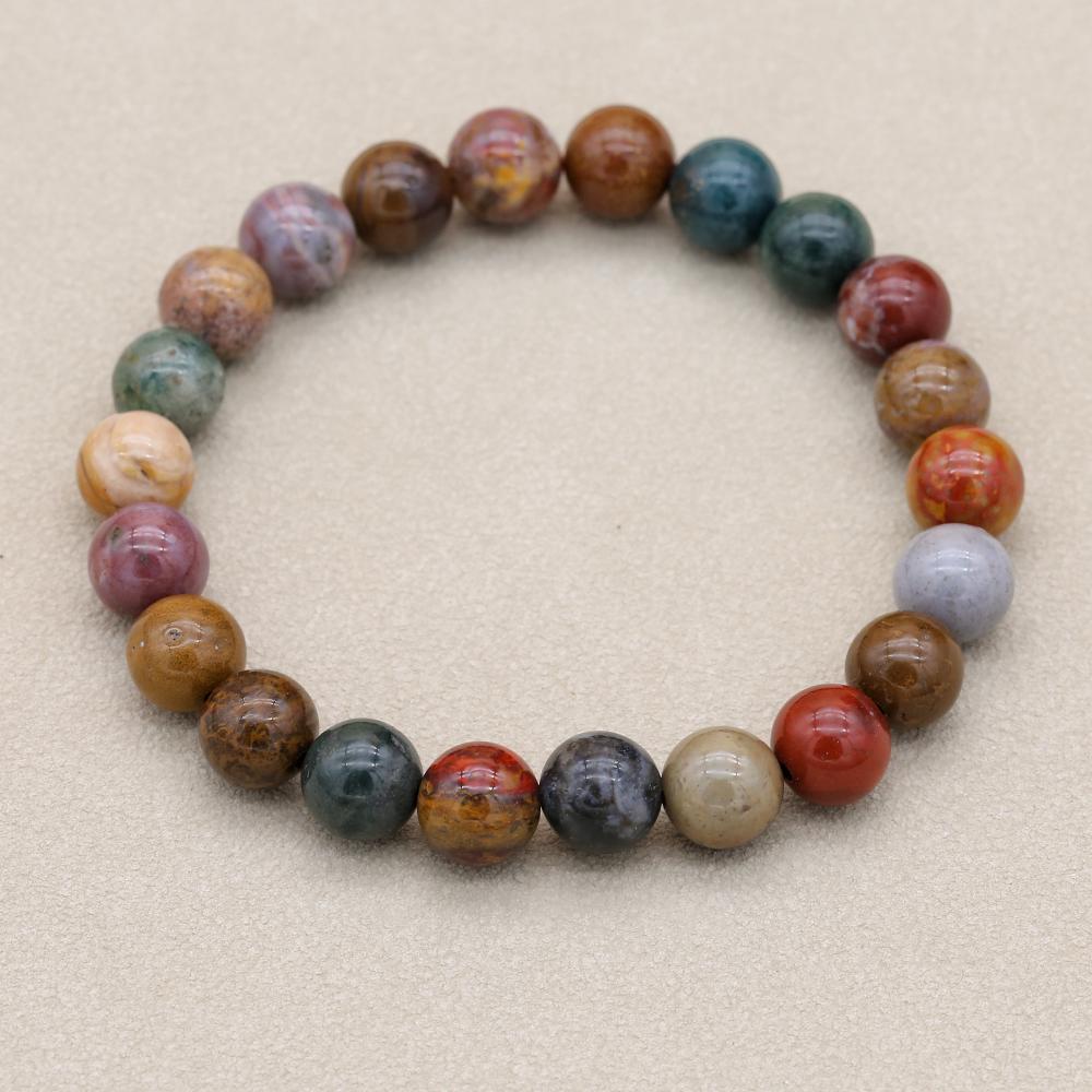 8mm Natural Stone Ocean Jasper - Yoga Health & Fitness Centre 리뷰 및 가격