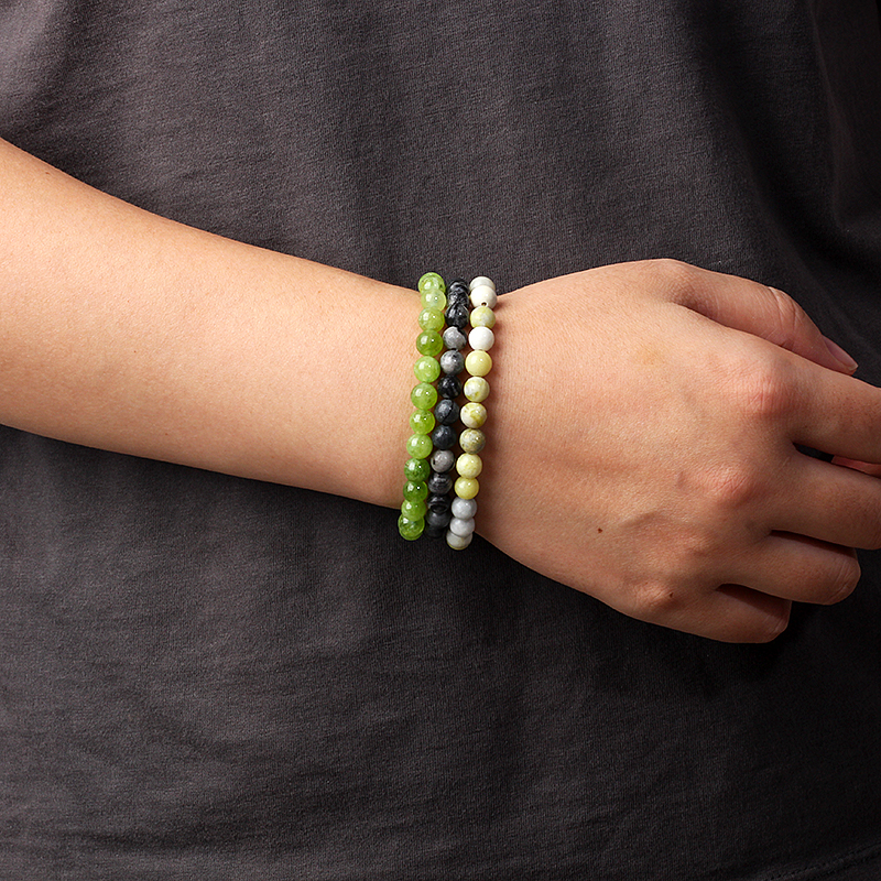 New 4/6mm Beads Women Bracelet - Yoga Fitness Tracker 리뷰 및 가격