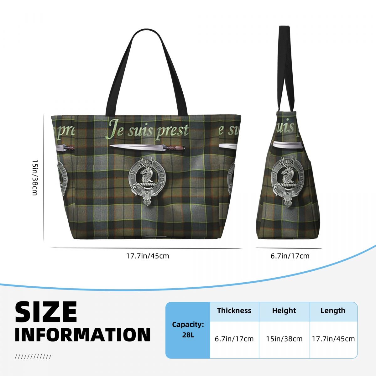 Je Suis Prest Tartan Outlander - Yoga Fitness Tva 리뷰 및 가격
