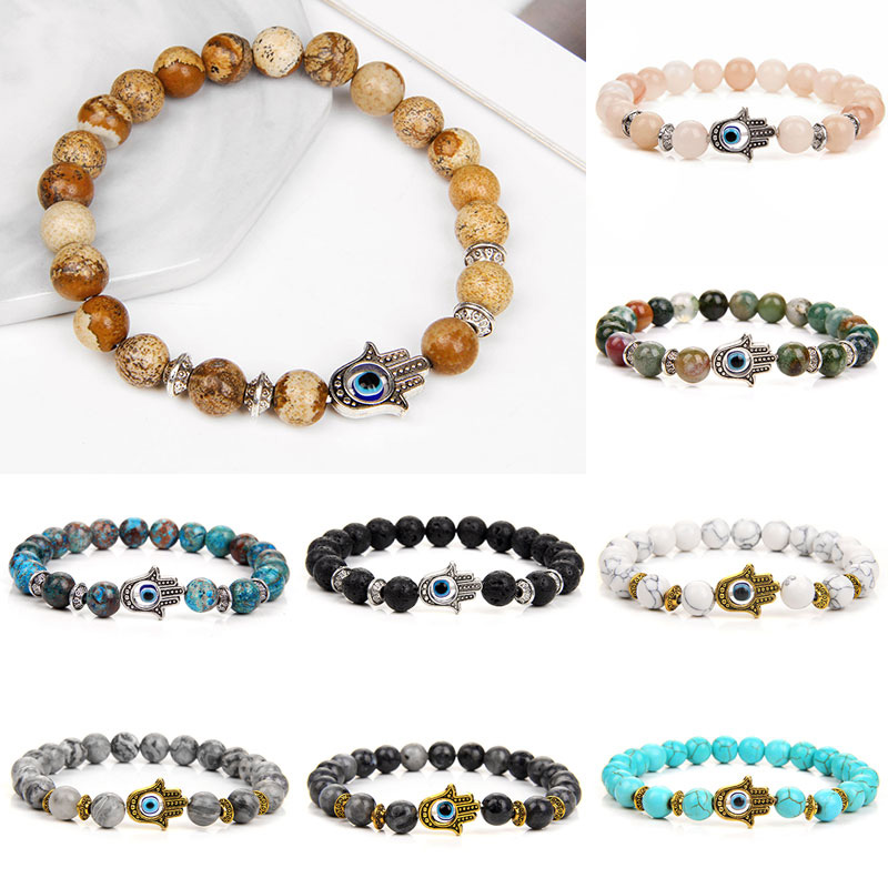 Natural Stone Men Bracelet Fas - Yoga Fitness Tracker 리뷰 및 가격