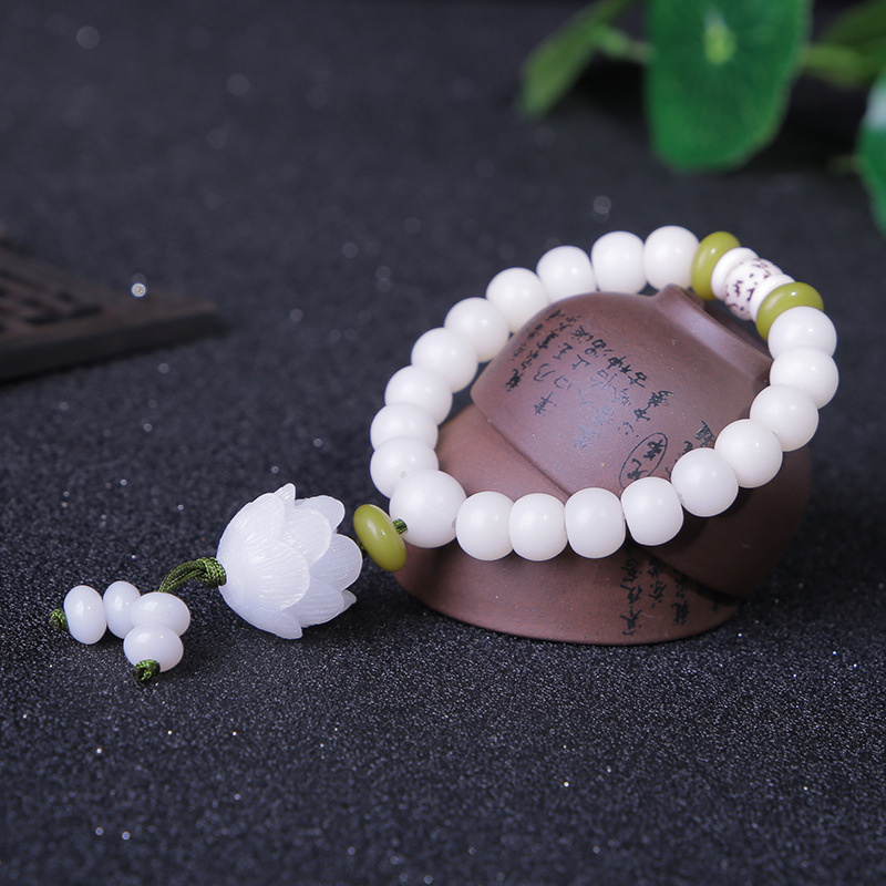 108 White Jade Bodhi Roots Bra - Yoga Fitness Tracker 리뷰 및 가격