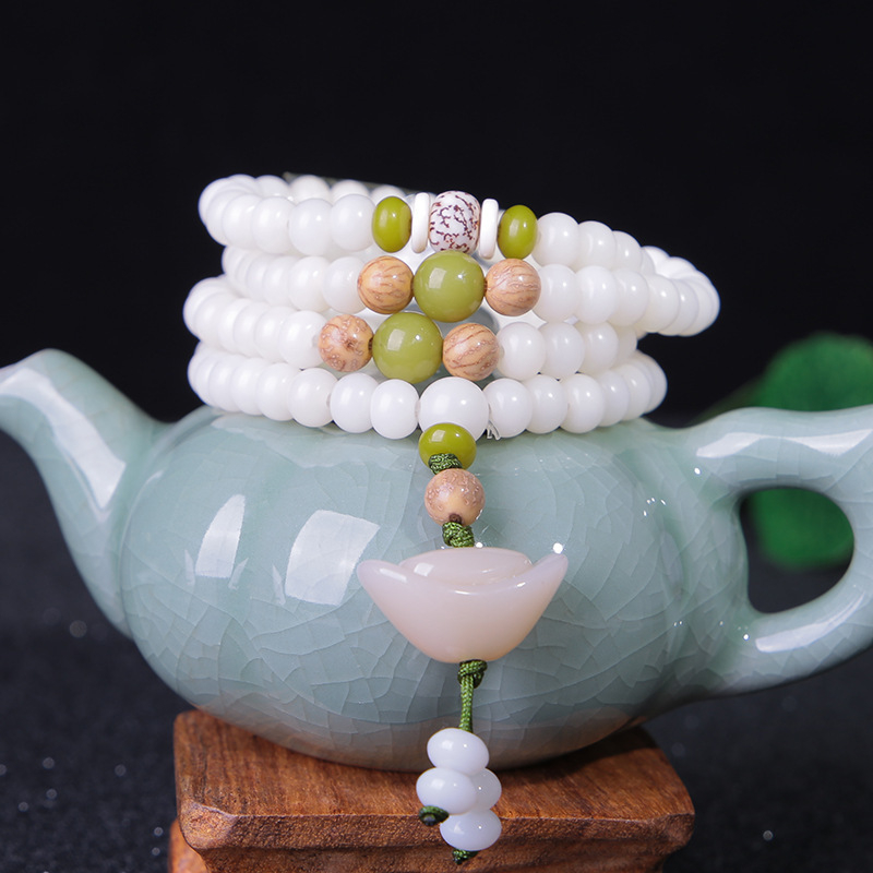 108 White Jade Bodhi Roots Bra - Yoga Fitness Tracker 리뷰 및 가격