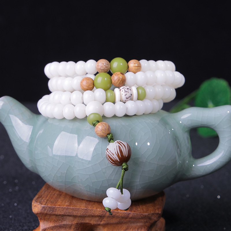 108 White Jade Bodhi Roots Bra - Yoga Fitness Tracker 리뷰 및 가격